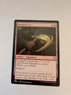 Bearded Axe Kaldheim Regular MTG NM - Image 1