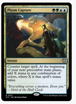 Plasm Capture #237 OTC Magic Card in a Protective Sleeve NM - Image 1