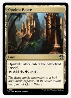 Opulent Palace #307 OTC Magic Card in a Protective Sleeve NM - Image 1