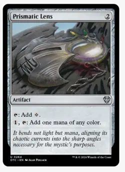 Prismatic Lens #264 OTC Magic Card in a Protective Sleeve NM - Image 1