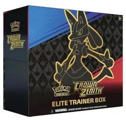 Crown Zenith Pokemon TCG Elite Trainer Box Factory Sealed ETB - Image 1