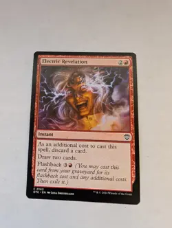 Electric Revelation Commander: Outlaws of Thunder Junction Regular MTG NM - Image 1