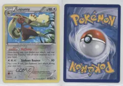 Lopunny Reverse Foil Pokemon XY Flashfire #85 05v0 - Image 3