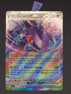 Genesect ex 067/086 - Double Rare Holo SV: Black Bolt - Pokemon TCG - Image 1