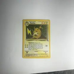 Raichu 14/62 Holo Fossil Pokemon Card TCG WOTC LP - Image 4