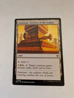 Sunhome, Fortress of the Legion 0298 Non Foil Uncommon Karlov Manor MTG NM - Image 1