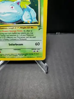Pokemon TCG Venusaur 018/130 Base Set 2 Vintage Holo WOTC 1999-2000 HP - Image 4