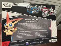 Pokemon Victini Illustration Collection Black Bolt & White Flare Booster Box NEW - Image 3