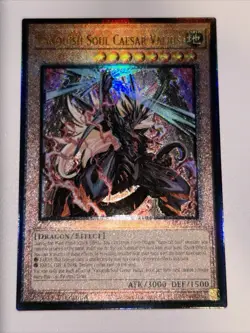 Yu-Gi-Oh Quarter Century Stampede Vanquish Soul Caesar Valius RA04-EN046 PUR - Image 1