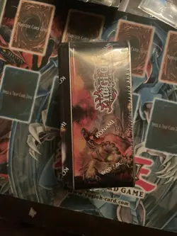 Yugioh Sealed 2013 Tin Blaster Dragon Ruler Of Infernos Sealed 5 Vintage Packs - Image 2