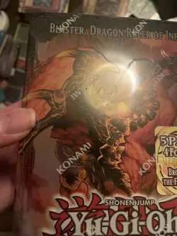 Yugioh Sealed 2013 Tin Blaster Dragon Ruler Of Infernos Sealed 5 Vintage Packs - Image 5