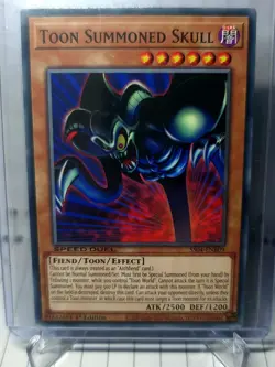 Konami Yugioh TCG, Toon Summoned Skull, 1st Edition, SS04-ENB09 "Speed Duel" - Image 1