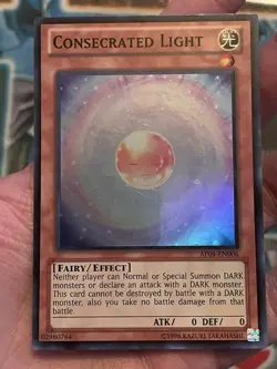 Yugioh Consecrated Light AP04-EN006 Super Rare VLP - Image 3