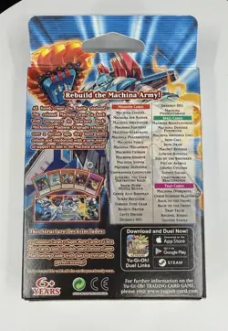YUGIOH 1ST ED MECHANIZED MADNESS STRUCTURE DECK FACTORY SEALED NEW - Image 2