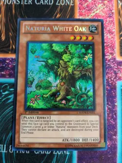 Yu-Gi-Oh! Naturia White Oak HA04-EN051 1st Edition Secret Rare NM - Image 1