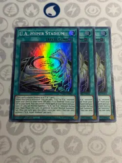 3x U.A. Hyper Stadium - PHRA-EN061 - Super Rare (NM) - Yugioh Playset - Image 1