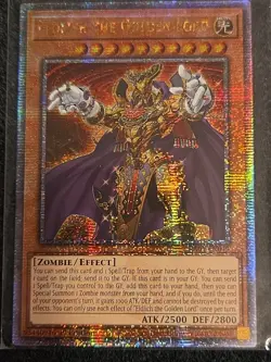 Eldlich the Golden Lord Quarter Century Secret Rare RA01-EN019 1st Ed Yu-Gi-Oh! - Image 1