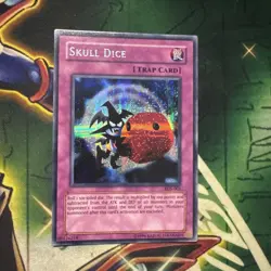 Yugioh! Skull Dice EDS-003 Prismatic Secret Rare VLP - Image 1