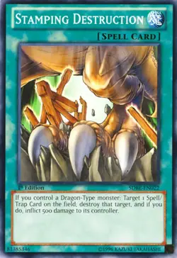 Stamping Destruction - SDBE-EN022 - Common - Unlimited Edition - Lightly Played - Image 1