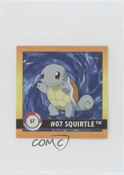 Squirtle Artbox Pokemon Stickers Series 1 #07 1999 12gr - Image 1