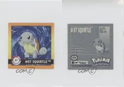 Squirtle Artbox Pokemon Stickers Series 1 #07 1999 12gr - Image 3