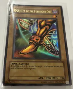 Yu-Gi-Oh! TCG Right Leg of the Forbidden One Legend of Blue Eyes White Dragon... - Image 3