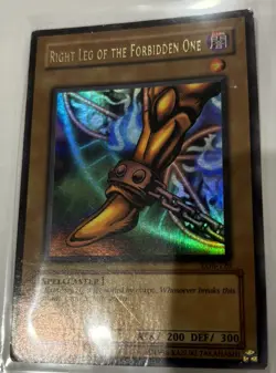 Yu-Gi-Oh! TCG Right Leg of the Forbidden One Legend of Blue Eyes White Dragon... - Image 4