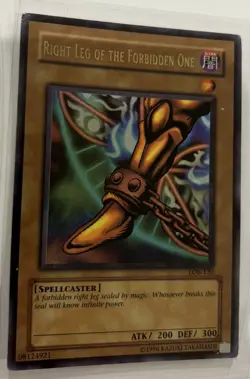 Yu-Gi-Oh! TCG Right Leg of the Forbidden One Legend of Blue Eyes White Dragon... - Image 5