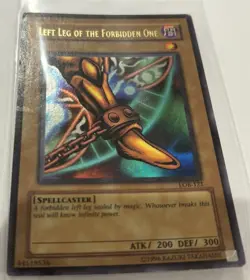 Yu-Gi-Oh! TCG Left Leg of the Forbidden One Legend of Blue Eyes White Dragon... - Image 4