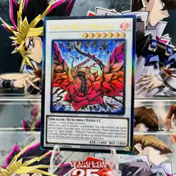 Yugioh Black Rose Dragon RA04-EN057 PUR 1st Ed Near Mint - Image 1
