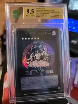 MNT 9.5 MAGI MAGI MAGICIAN GIRL WJMP-JP018 WEEKLY SHONEN JUMP PROMO YU-GI-OH - Image 1