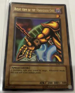 Yu-Gi-Oh! TCG Right Arm of the Forbidden One Legend of Blue Eyes White Dragon... - Image 3