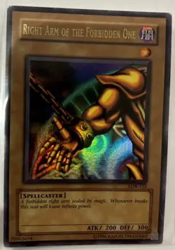 Yu-Gi-Oh! TCG Right Arm of the Forbidden One Legend of Blue Eyes White Dragon... - Image 4