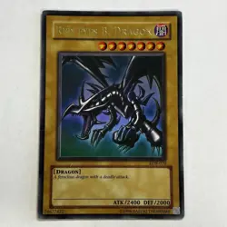 Red-Eyes B. Dragon LOB-070 The Legend of Blue Eyes White Dragon Unlimited - Image 1
