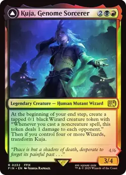 Kuja, Genome Sorcerer Foil Final Fantasy MTG NM - Image 1