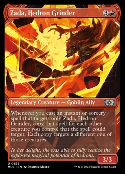 Zada, Hedron Grinder - Halo Foil - Multiverse Legends NM, English MTG March of t - Image 1