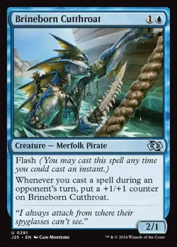 X4 Brinehorn Cutthroat Foundations Jumpstart NM MTG Magic DNA GAMES - Image 1