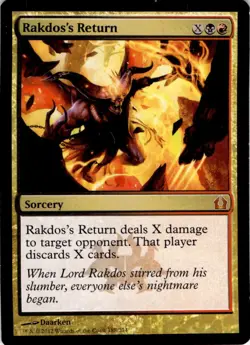 MTG Rakdos's Return Return to Ravnica Mythic #188 - Image 1