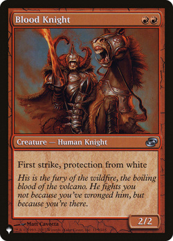 Blood Knight #115 | Near Mint | The List PLST | Magic MTG - Image 1