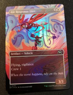 Air Response Unit - Foil - Borderless - DFT - MTG - NM - EN - 0292 - Image 1