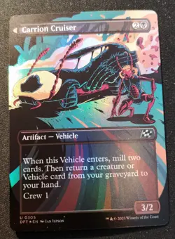 Carrion Cruiser - Foil - Borderless - DFT - MTG - NM - EN - 0305 - Image 1
