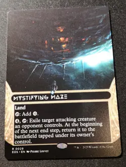 Mystifying Maze - Borderless - Stellar Sights - EOS - MTG - EN - NM - 0029 - Image 1