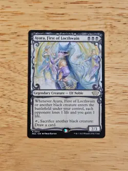 Ayara, First of Locthwain MotM: Multiverse Legends Rare Magic MTG WOTC M9174 - Image 1