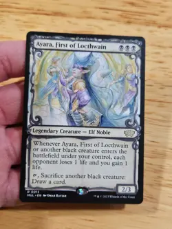 Ayara, First of Locthwain MotM: Multiverse Legends Rare Magic MTG WOTC M9174 - Image 3