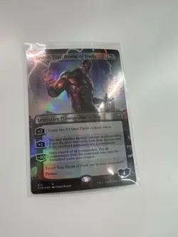 Tevesh Szat, Doom of Fools extended art foil commander legends mtg #512 Free shi - Image 2