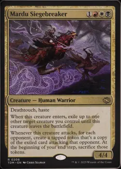 MTG Tarkir Dragonstorm - Mardu Siegebreaker - Regular - Image 1
