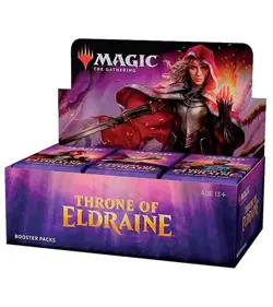 MTG Magic the Gathering Throne of Eldraine Booster Box Sealed - Image 1