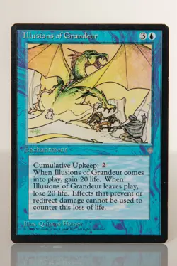 Magic the Gathering - MTG - Illusions of Grandeur - Ice Age - MP - Image 2