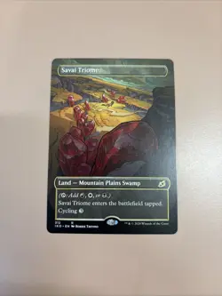 Savai Triome (Showcase) Nm-Mint PACK FRESH Ikoria: Lair of Behemoths Regular - Image 1