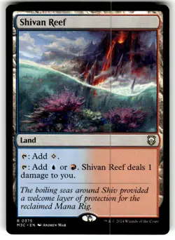 Shivan Reef Dominaria United Regular MTG NM - Image 1